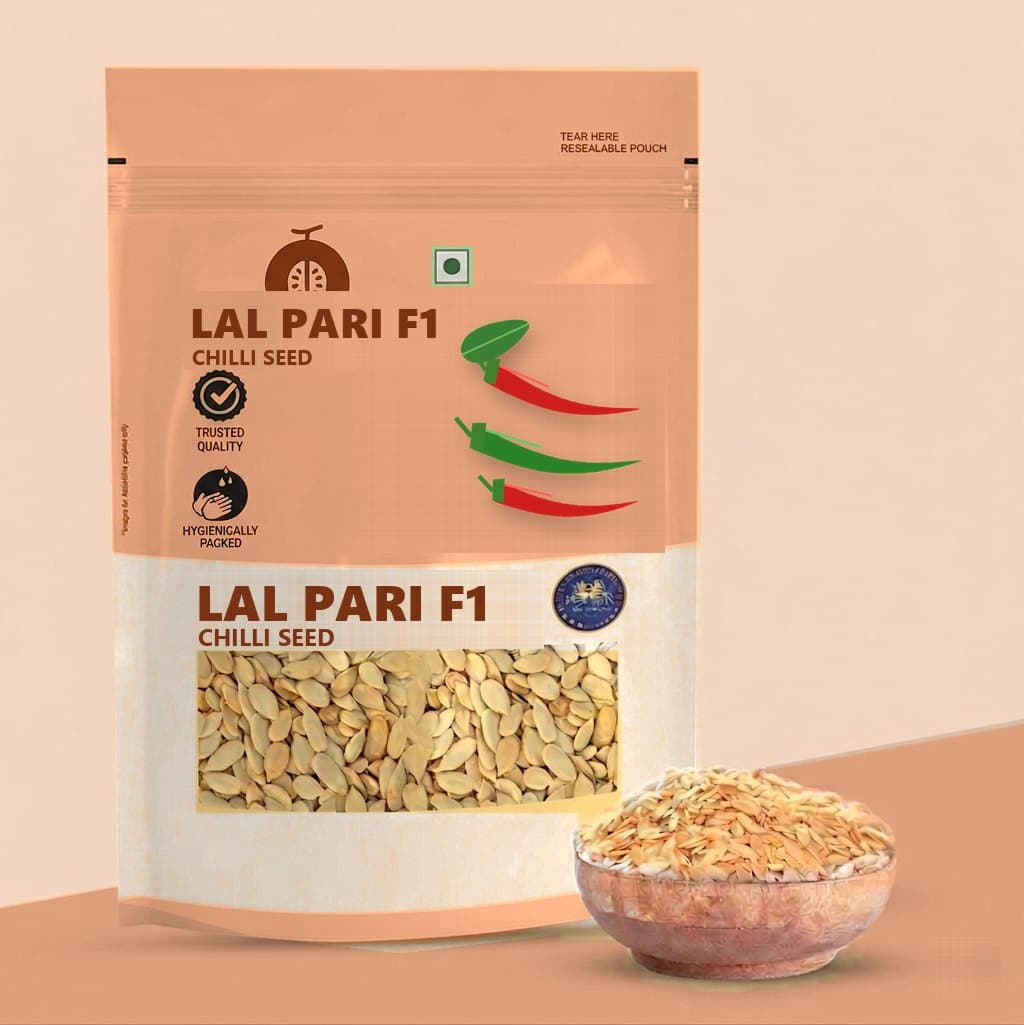 Lal Pari F1 Chilli seed packet