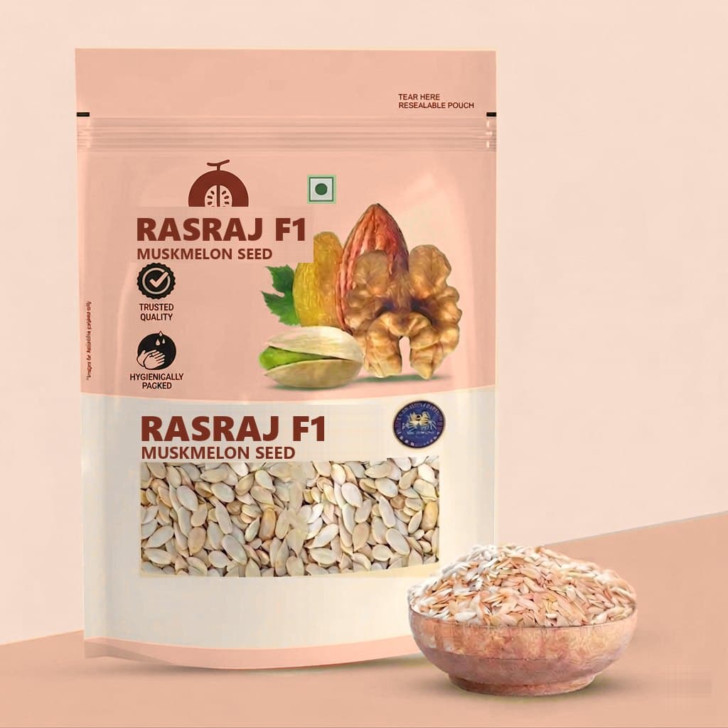Rasraj F1 Muskmelon seed packet