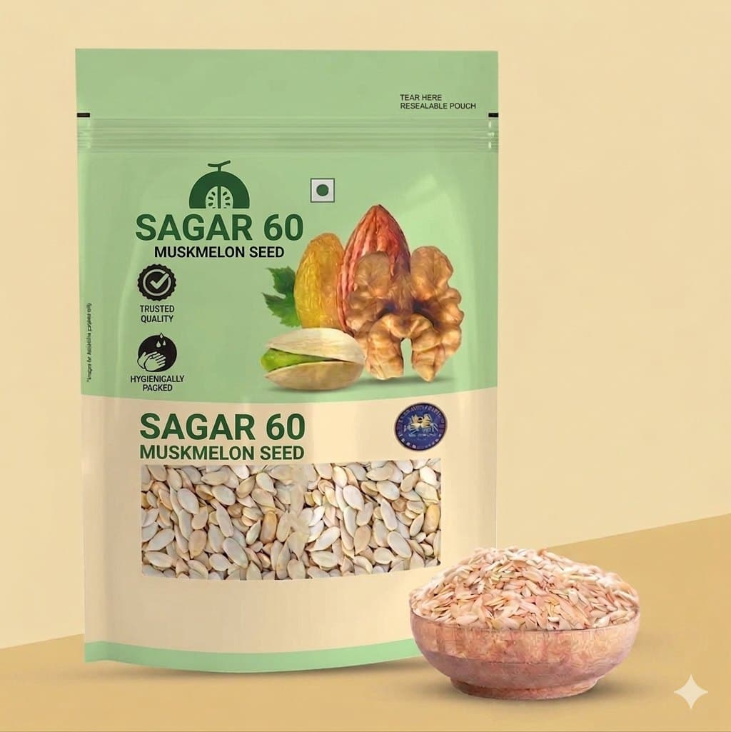 Sagar 60 Muskmelon seed packet