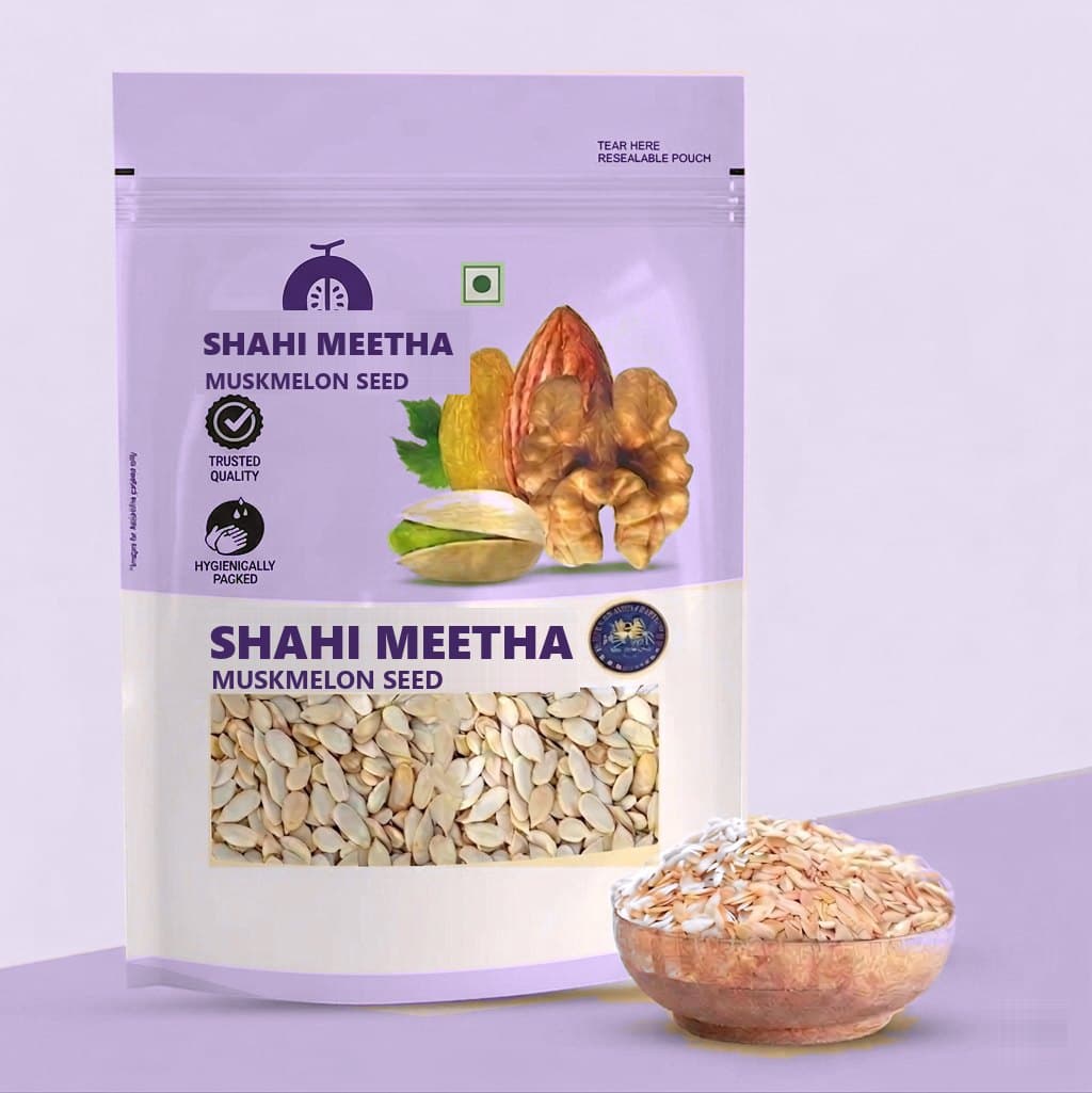 Shahi Meetha Muskmelon seed packet
